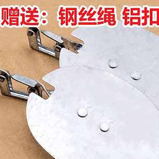 家用老式抓老鼠夹子圆形广西全自动捕鼠神器灭鼠器大号铁质夹子