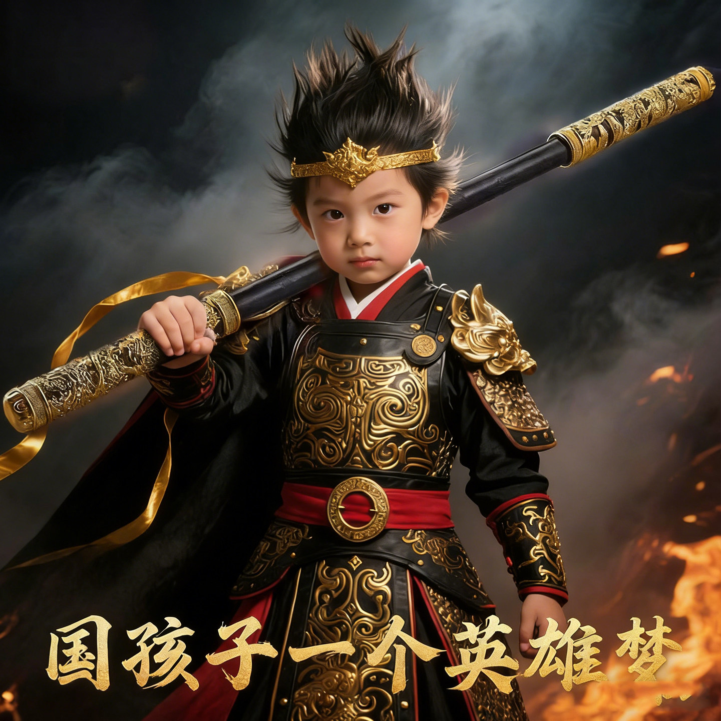 孙悟空金箍棒可伸缩声控如意金箍棒童年玩具儿童玩具男孩3到6岁