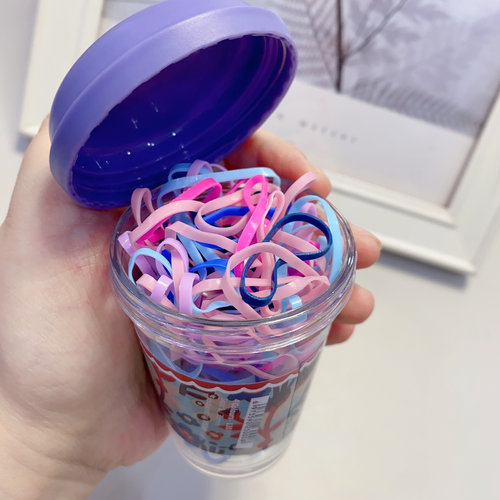 彩色女童高性价比橡皮筋好弹力