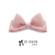 小女孩粉色公主发夹 儿童蝴蝶结立体顶夹子 女童韩粉发卡头饰发饰