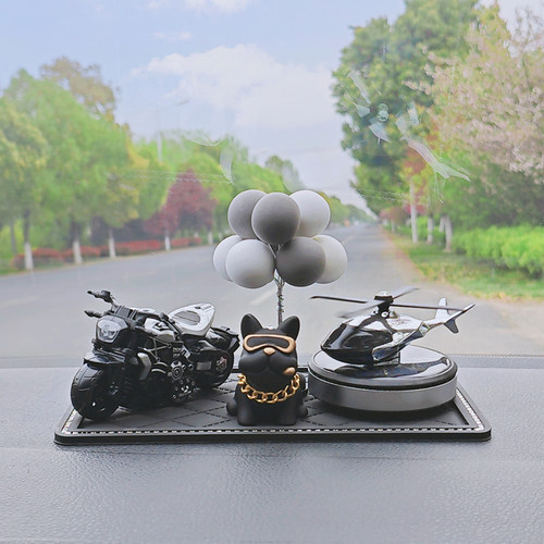 摩托机车汽车摆件车内中控台装饰