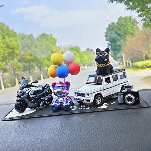 摩托车装饰品汽车摆件大G模型