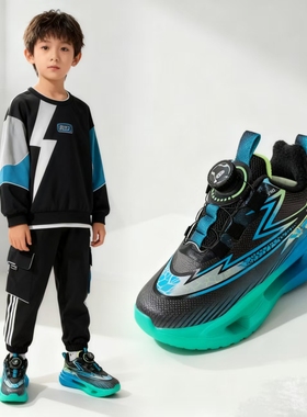 2526/2523冬季二棉时尚男童鞋轻便软底跑步休闲童鞋4.7