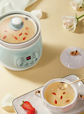 小熊 DDG-D10J2电炖锅宝宝煮粥锅熬粥全自动婴儿煲粥锅迷你小bb煲