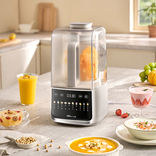 小熊PBJ F10M2家用破壁机多功能料理智能全自动加热豆浆机五谷粮