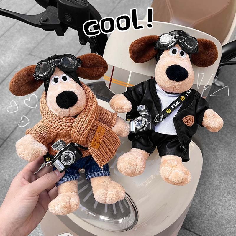 九号电动车装饰小配件小狗车载摆件九号电瓶车尾部可爱公仔小配饰