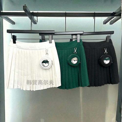 高尔夫百褶速干防走光短裙女
