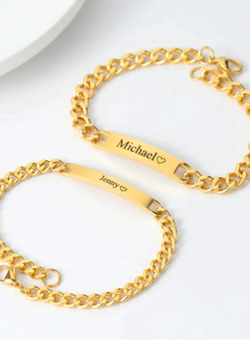 亚马逊欧美饰品情侣手链