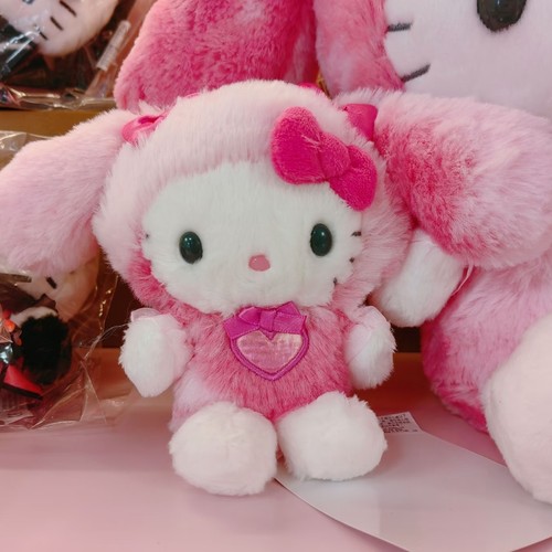 【国内现货】美版三丽鸥 兔子小鸡装扮 复活节kitty毛绒挂件娃娃