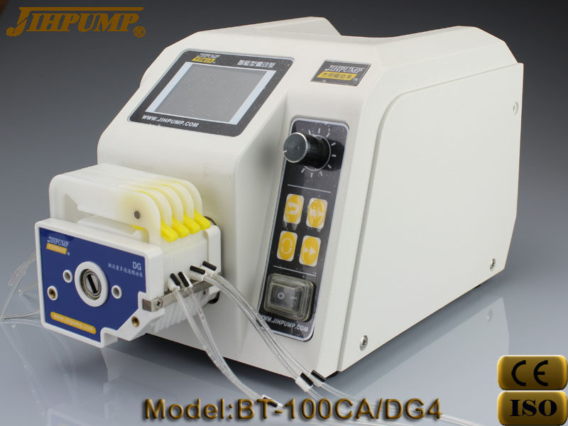 供应实验室BT-100CA液晶显示型蠕动泵 塑料机箱≤500ml/min