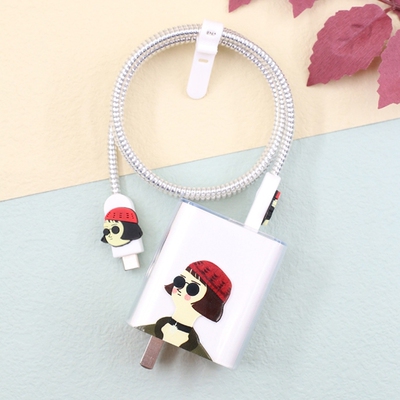 适用vivo平板Pad5Pro数据线保护套66w壳iQOOPad3pro充电器缠绕绳