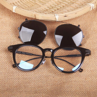 MADNESS联名余文乐同款 MDNS SONS NATIVE 带偏光墨镜夹片眼镜男