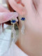 耳环百搭耳饰女 超仙长款 韩国气质网红精致小狐狸耳线2026新款 爆款