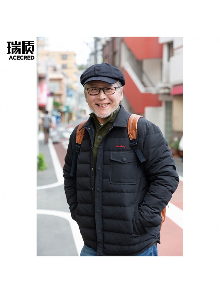 DOWN JACKET DAD WARM WINTER JACKET MIDDLE-AGED DAD AUTUMN AND WINTER JACKET MIDDLE-AGED AND ELDERLY TOPS GRANDPA CLOTHES