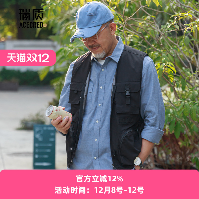 钓鱼背心马甲男外套爸爸