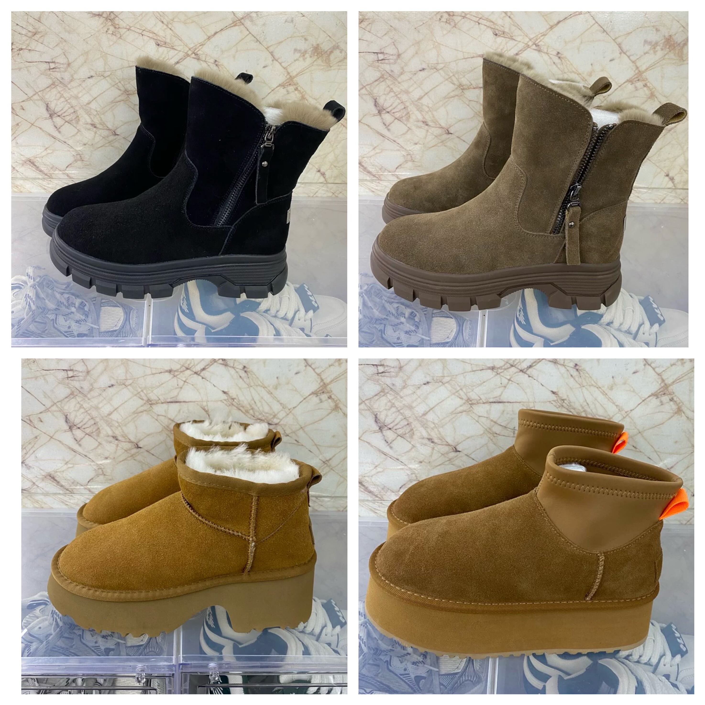 本店女鞋！档口清仓特价！反季捡漏雪地靴女士加绒保暖女鞋冬季潮