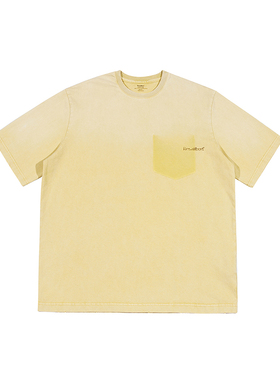 Resalibert 春夏水洗做旧破坏PIMA纯棉宽松日系印花短袖