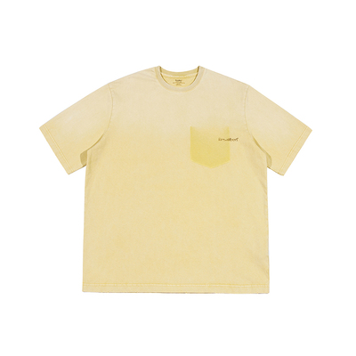 Resalibert 春夏水洗做旧破坏PIMA纯棉宽松日系印花短袖