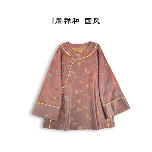 『沐春风』詹祥和·桑蚕丝七彩纱罗国风手工高定日常减龄汉服中式