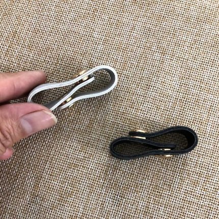 女包提手皮圈固定包带扣提手手柄固定扣皮夹扣改造防滑神器8字夹