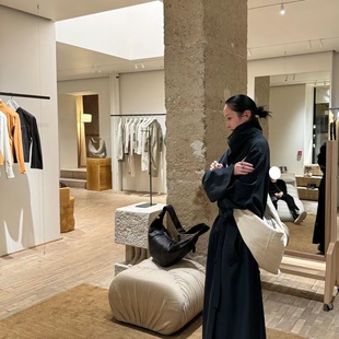 lemair 冬天不能穿高档手工超长廓形风衣 春秋款