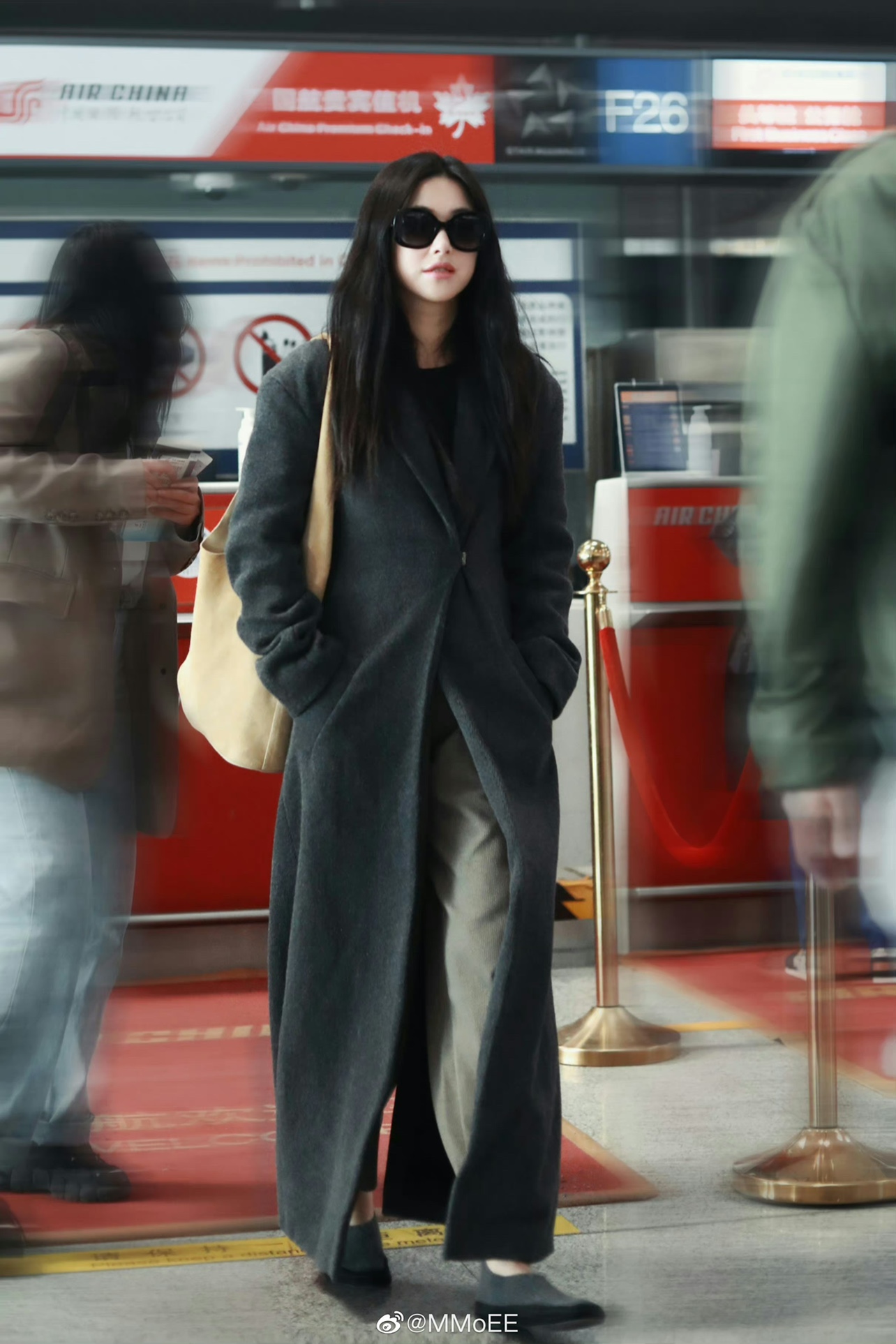 朱珠同款Paris Georgia同款超长经典复古港风大衣