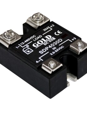 110V/240V/480V10A15A20A25A40A50A单向直流控交流固态继电器