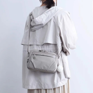 Kanana project日本 女士时尚休闲高端防水尼龙单肩斜挎包