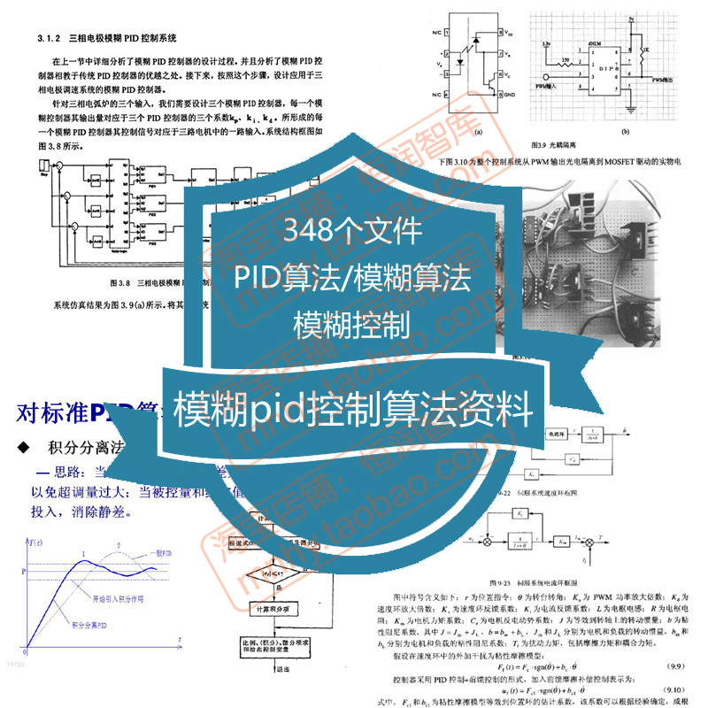 模糊pid控制算法资料实例电机控制C语言实现原理编程智能车调试