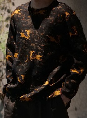 【再易】2026新款马踏祥云香云纱桑蚕丝双穿内搭上衣ZY0582S-F193