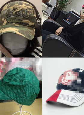 遮阳帽花色男女款休闲风棒球帽
