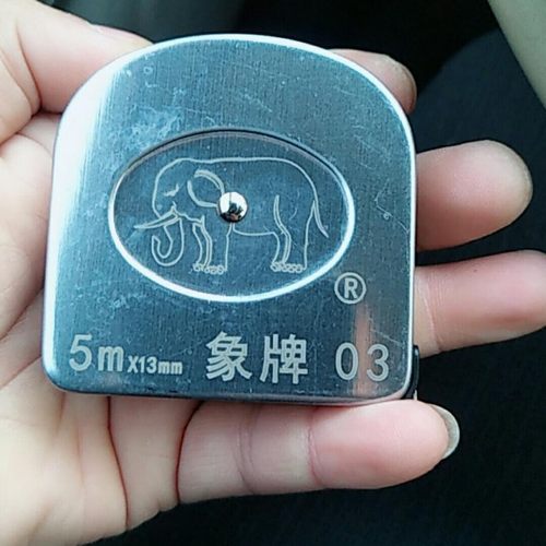 青岛象牌防水5米园林耐磨豪华款迷你正品3米激光雕刻永不生锈卷尺