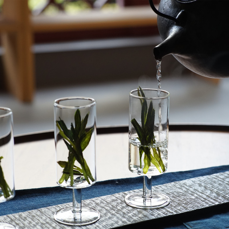 绿茶杯喜水日式手工ins风耐热