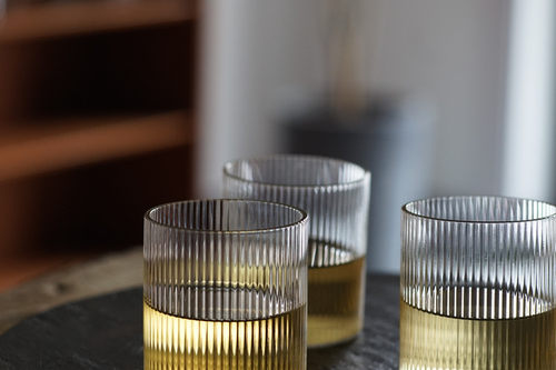 国内良品筋纹果汁牛奶咖啡茶杯