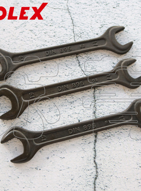 德国霍夫曼HOLEX双头开口扳手 钳口角度15度 手柄坚固 613000系列