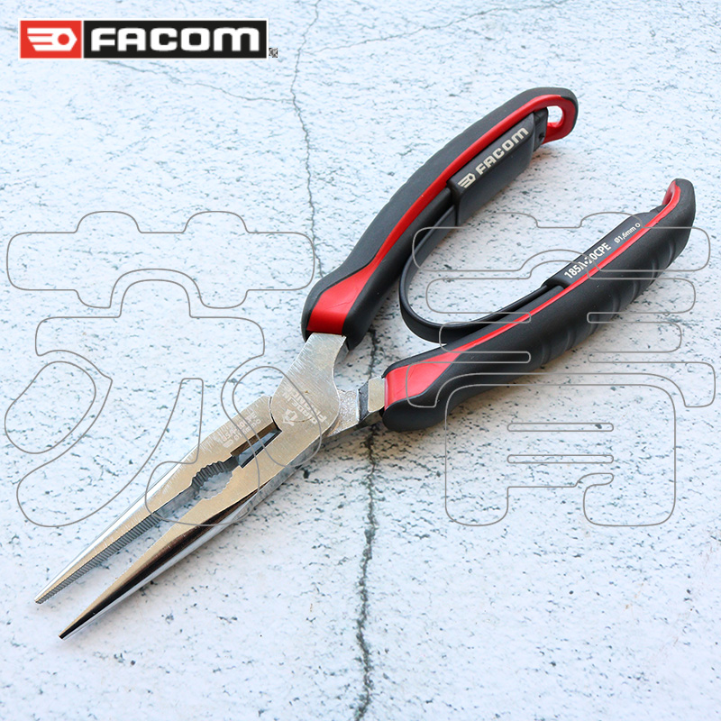 法贡FACOM尖嘴钳直形带复位功能