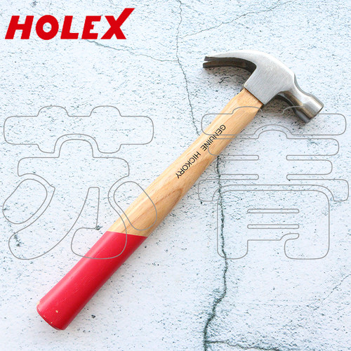 霍夫曼HOLEX核桃木柄羊角锤