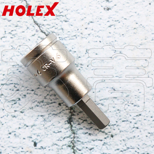 霍夫曼HOLEX六角套筒起子头3/8