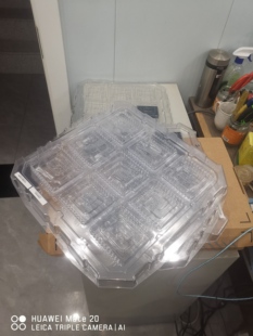 M2固态硬盘收纳盒固态硬盘M2 2280规格SSD硬盘保护盒/收纳盒 95新