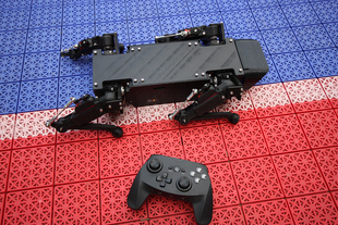 ROS开源四足机器人 机器狗 智能仿生12舵机中号 树莓派python编程