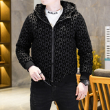 QT3019Y9596P3002026年高品质连帽90白鸭绒植绒羽绒服镂空，男装羽绒服，钱塘6016-1(原3019)