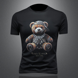 2025年新款短袖T恤钱塘3019TX3006P70镂空，男装T恤，钱塘6016-1(原3019)