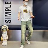 2025年新款短袖T恤钱塘3019TX3009P75真模，男装T恤，钱塘6016-1(原3019)