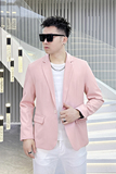 2026年新款高端纯色休闲小西装钱塘3019X6707P155真模，男装西服套装，钱塘6016-1(原3019)