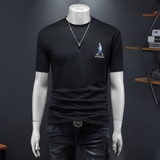 2025年新款微阔短袖T恤钱塘3019TX83027P65假模，男装T恤，钱塘6016-1(原3019)