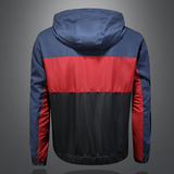 2026年新款连帽休闲夹克钱塘3019-JK9293P140镂空，男装夹克，钱塘6016-1(原3019)