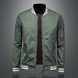 2026年新款圆领休闲夹克钱塘3019-JK9308P145镂空商标已注册，男装夹克，钱塘6016-1(原3019)