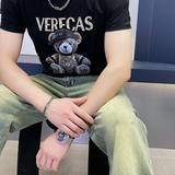 2025年新款短袖T恤钱塘3019TX3008P75真模，男装T恤，钱塘6016-1(原3019)