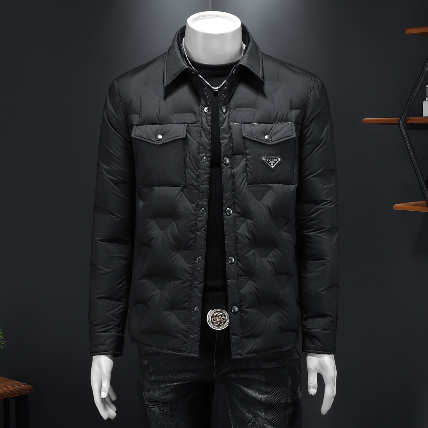 Y9858 P335 2025高端冬季90%白鸭绒暗花翻领羽绒服 假模 365,男装羽绒服,钱塘6016-1(原3019),电商基地 Y9858 P335 2025高端冬季90%白鸭绒暗花翻领羽绒服 假模 365,男装羽绒服,钱塘6016-1(原3019),电商基地