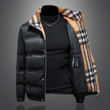 Y8368P3652025高端冬季90%白鸭绒亮面立领羽绒服镂空395，男装羽绒服，钱塘6016-1(原3019)